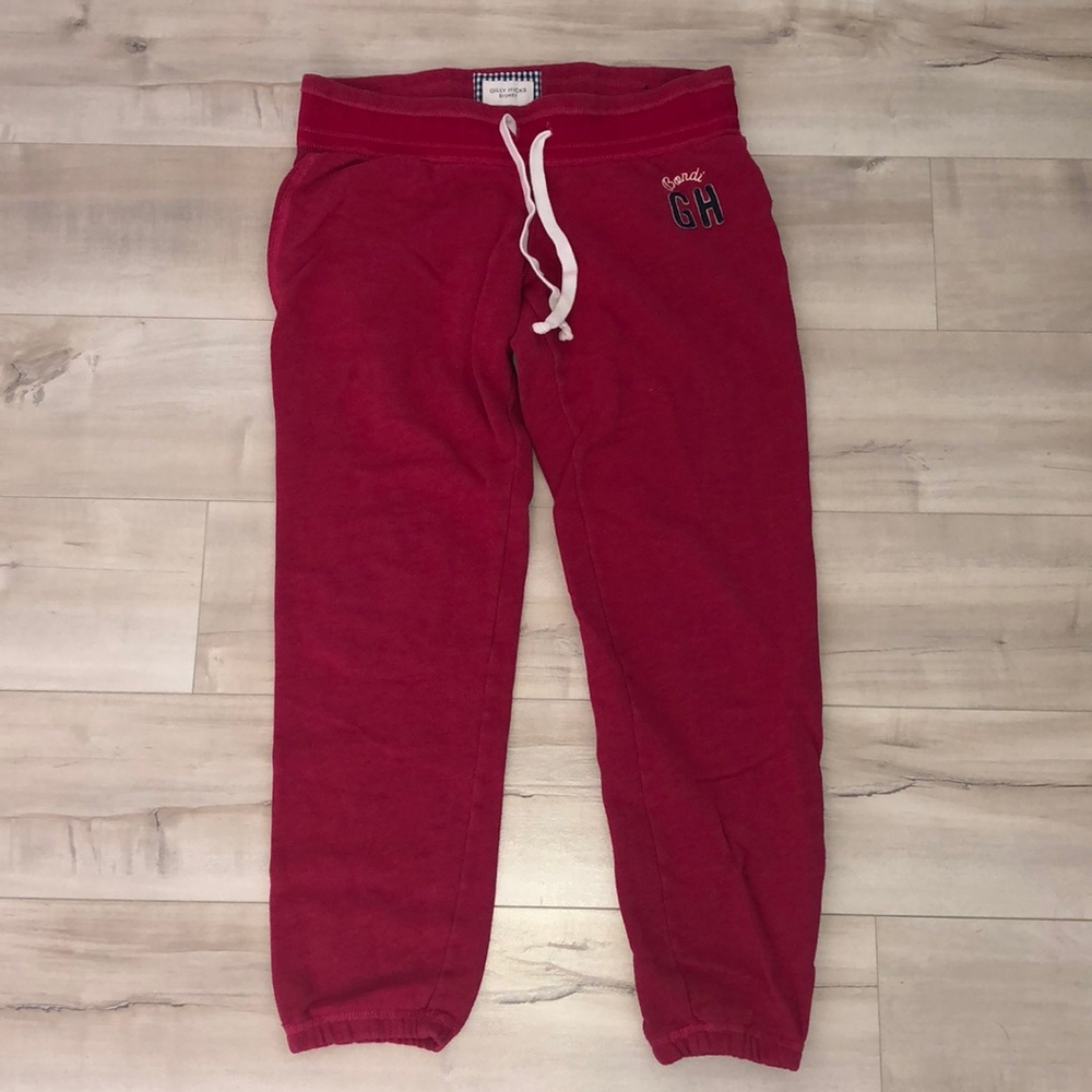 Pink Gilly Hicks Sweatpants